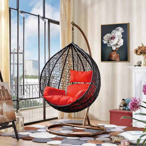 F03 SWING EGG CHAIR WITH STAND - ARTISAN FURNITURE