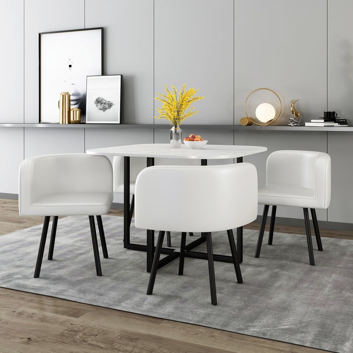 801-2 Dinning Table With 4 Chair