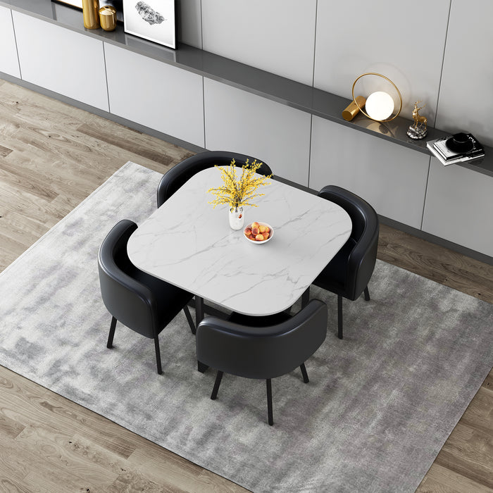 801-2 Dinning Table With 4 Chair