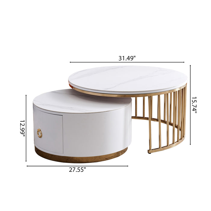 CT1030 2 PIECE COFFEE TABLE SET