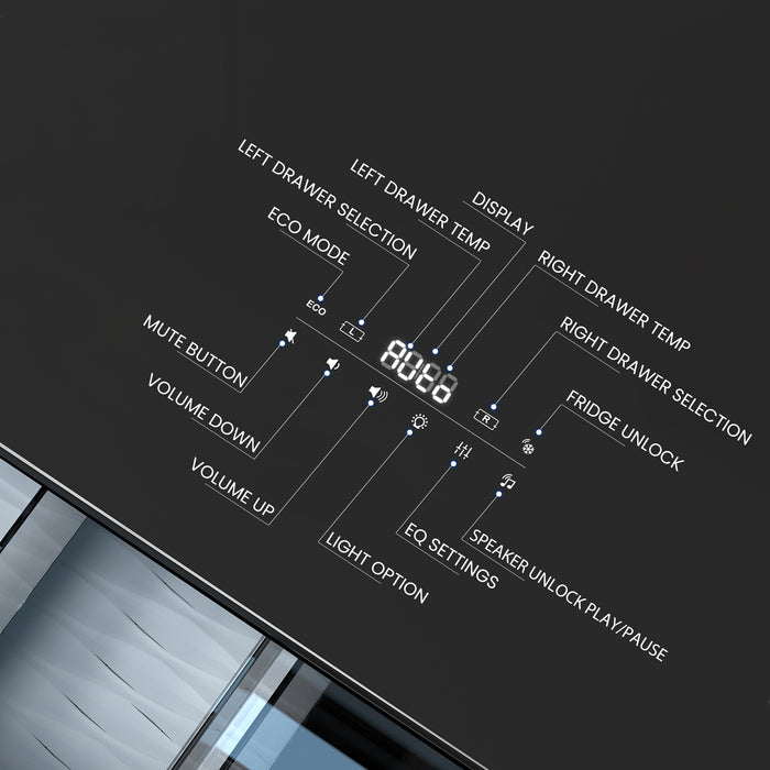 CTA005 SMART TABLE FRIDGE