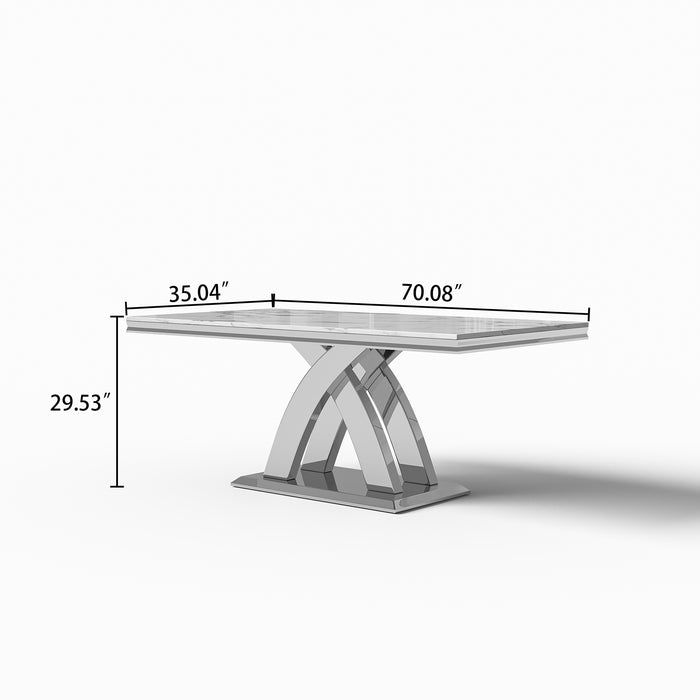 DT0218 RECTANGULAR DINING TABLE