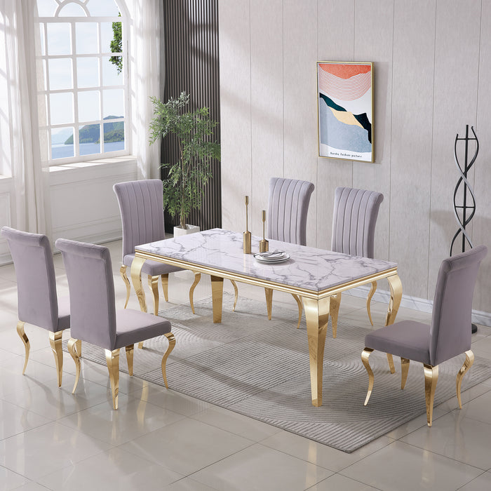 DT022 RECTANGULAR DINING TABLE