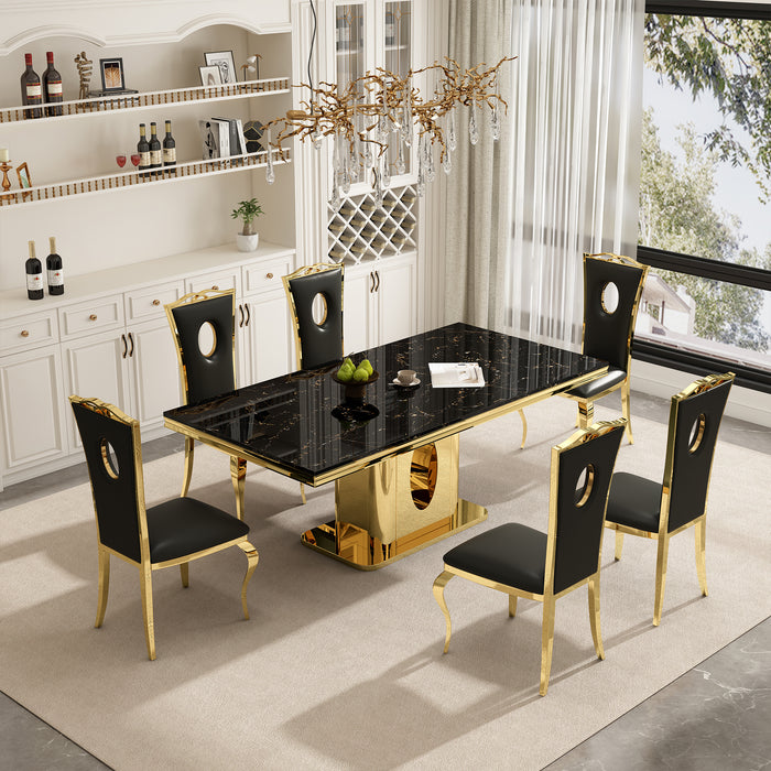 DT0232 RECTANGULAR DINING TABLE