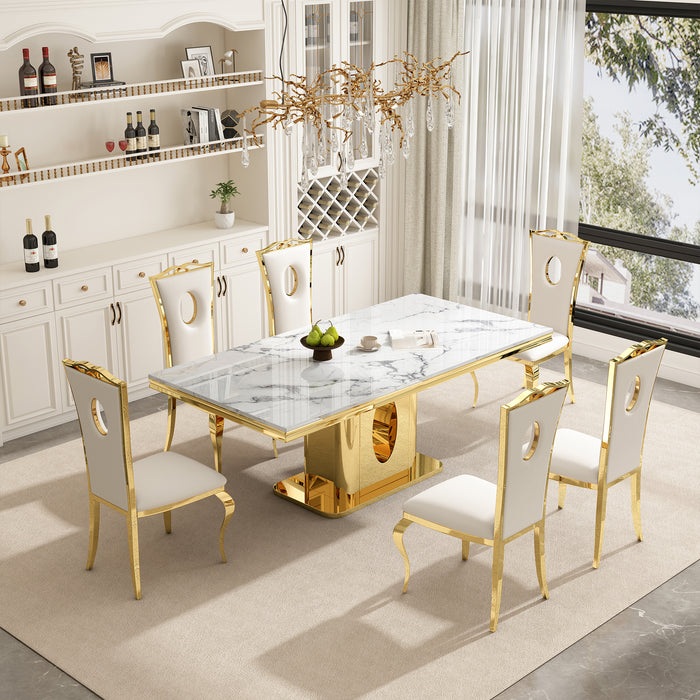 DT0232 RECTANGULAR DINING TABLE