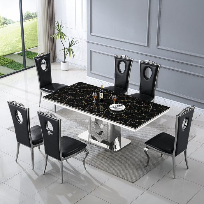 DT0232 RECTANGULAR DINING TABLE