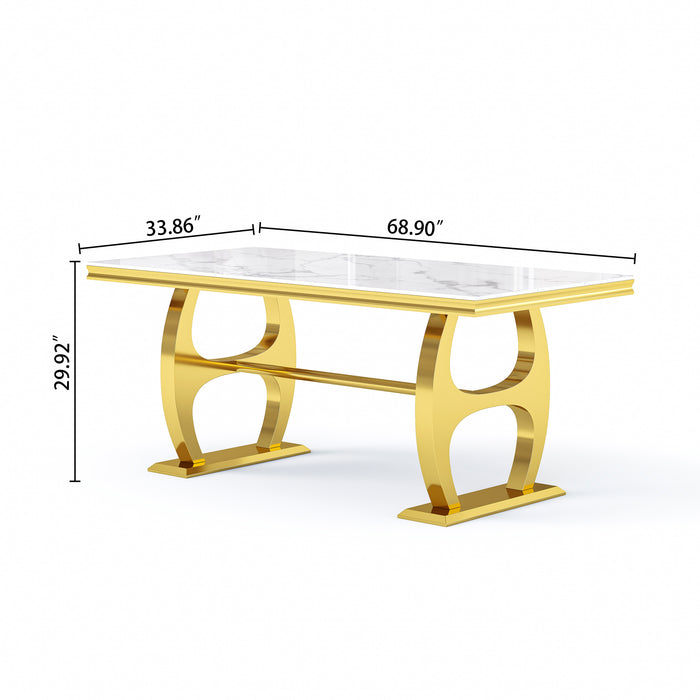 DT0239 RECTANGULAR DINING TABLE