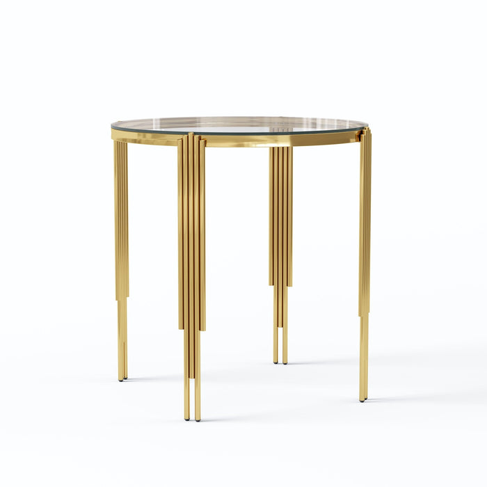DT0315 ROUND DINING BAR TABLE