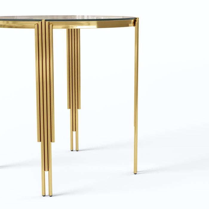 DT0315 ROUND DINING BAR TABLE