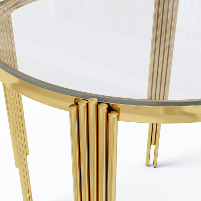 DT0315 ROUND DINING BAR TABLE