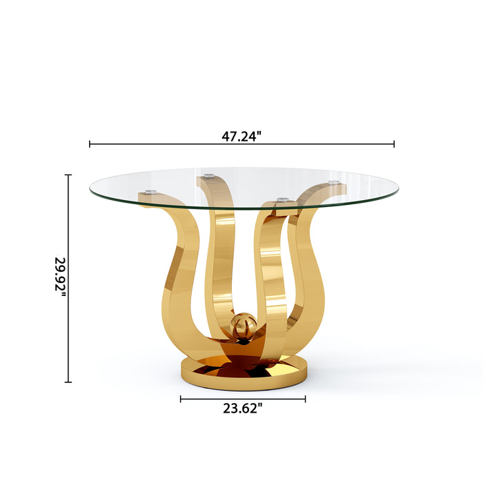 DT0324 ROUND DINING TABLE