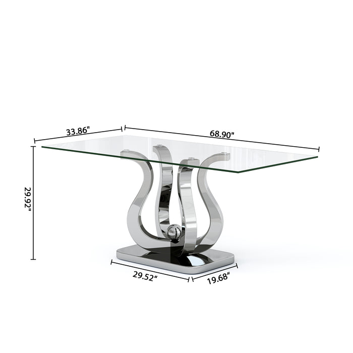 DT0325 RECTANGULAR DINING TABLE