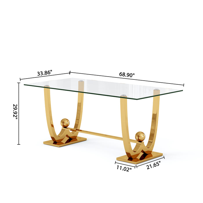 DT0326 RECTANGULAR DINING TABLE