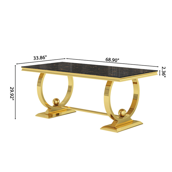 DT0327 RECTANGULAR DINING TABLE