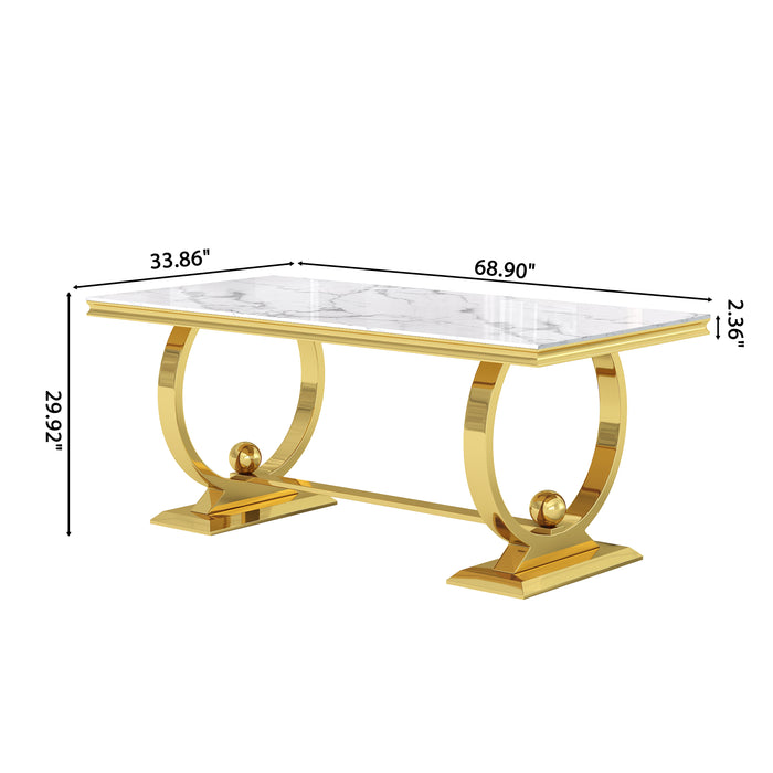 DT0327 RECTANGULAR DINING TABLE