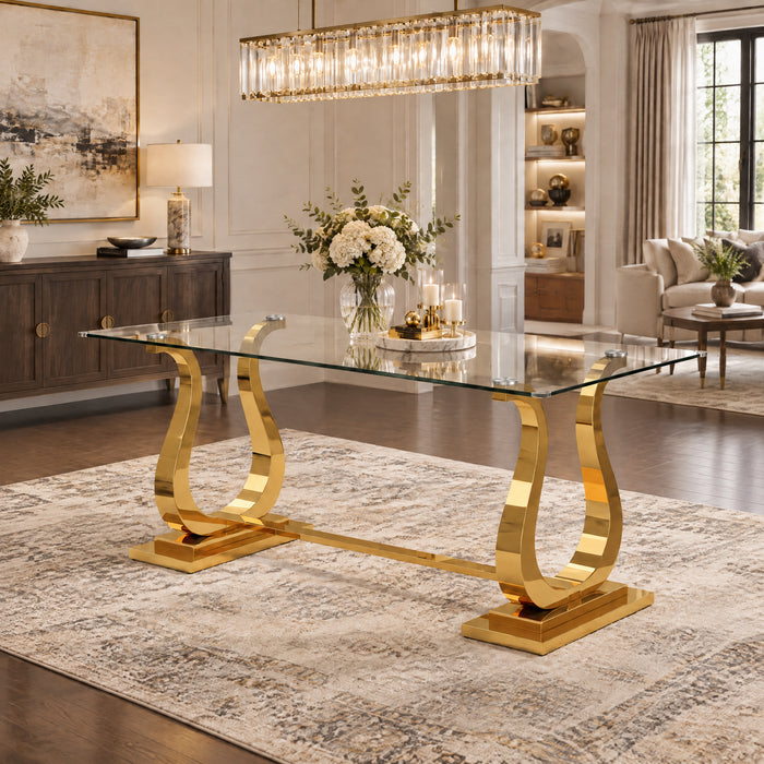 DT0330 RECTANGULAR DINING TABLE