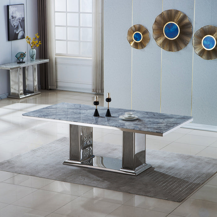 DT311 MARBLE DINING TABLE