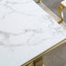 RDT316GM MARBLE DINING TABLE - ARTISAN FURNITURE