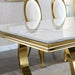 RDT316GM MARBLE DINING TABLE - ARTISAN FURNITURE