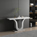 ST053SMW Marble Console Table - ARTISAN FURNITURE