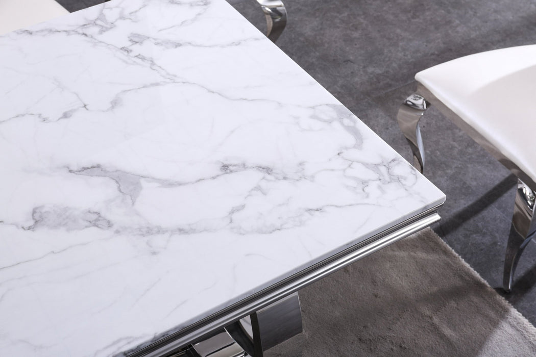 RDT316SM MARBLE DINING TABLE - ARTISAN FURNITURE