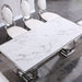 RDT316SM MARBLE DINING TABLE - ARTISAN FURNITURE