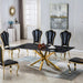 DT201GMB MARBLE DINING TABLE - ARTISAN FURNITURE