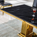 DT311GMB MARBLE DINING TABLE - ARTISAN FURNITURE