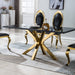 DT202GMB MARBLE DINING TABLE - ARTISAN FURNITURE