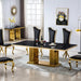 DT311GMB MARBLE DINING TABLE - ARTISAN FURNITURE