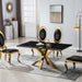 DT202GMB MARBLE DINING TABLE - ARTISAN FURNITURE