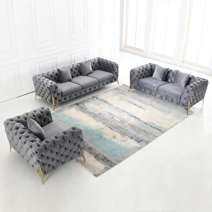 8001 UPHOLSTERED SOFA SET - ARTISAN FURNITURE