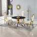 DT203GMB MARBLE DINING TABLE - ARTISAN FURNITURE