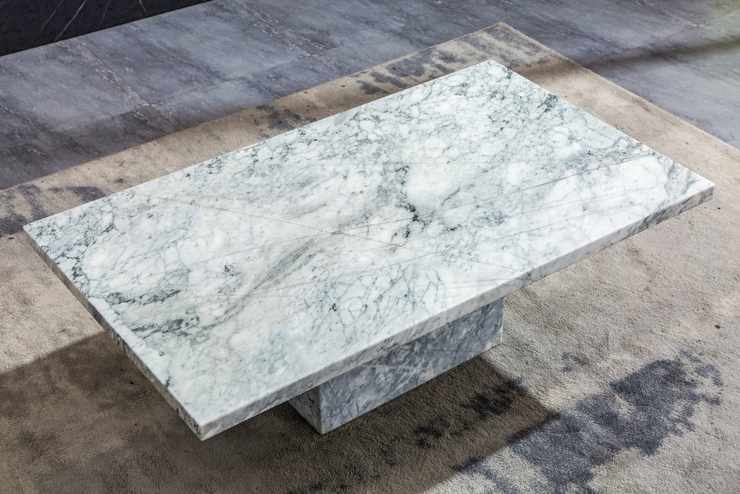 CT306BMW MARBLE COFFEE TABLE - ARTISAN FURNITURE