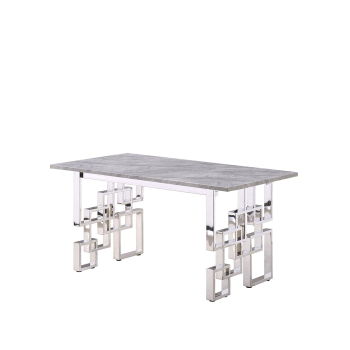 RDT213SMG MARBLE DINING TABLE - ARTISAN FURNITURE