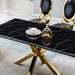 DT202GMB MARBLE DINING TABLE - ARTISAN FURNITURE