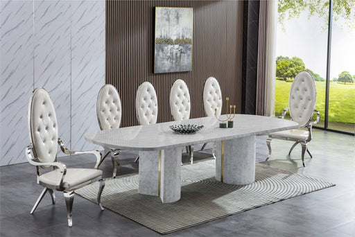 RDT305GMW MARBLE DINING TABLE - ARTISAN FURNITURE