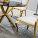 DT203GMB MARBLE DINING TABLE - ARTISAN FURNITURE