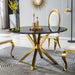 DT203GMB MARBLE DINING TABLE - ARTISAN FURNITURE