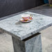 ET306BMW MARBLE END TABLE - ARTISAN FURNITURE